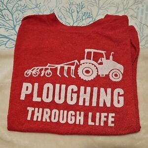 Delta Red Kids Tractor Graphic Tee